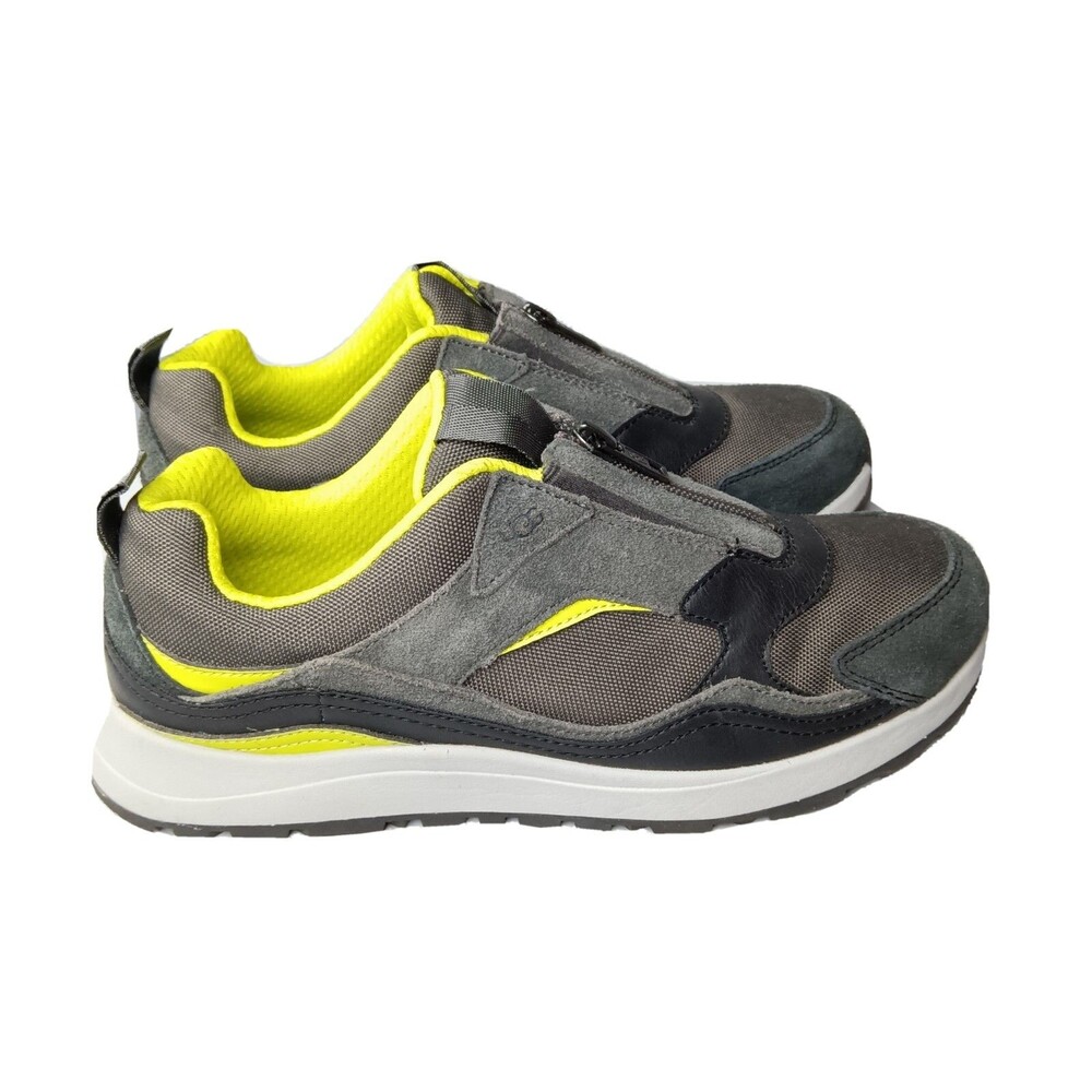 UGG CA805 Big Kid Shoes Size 6 Sneakers Zip Top Gray & Black